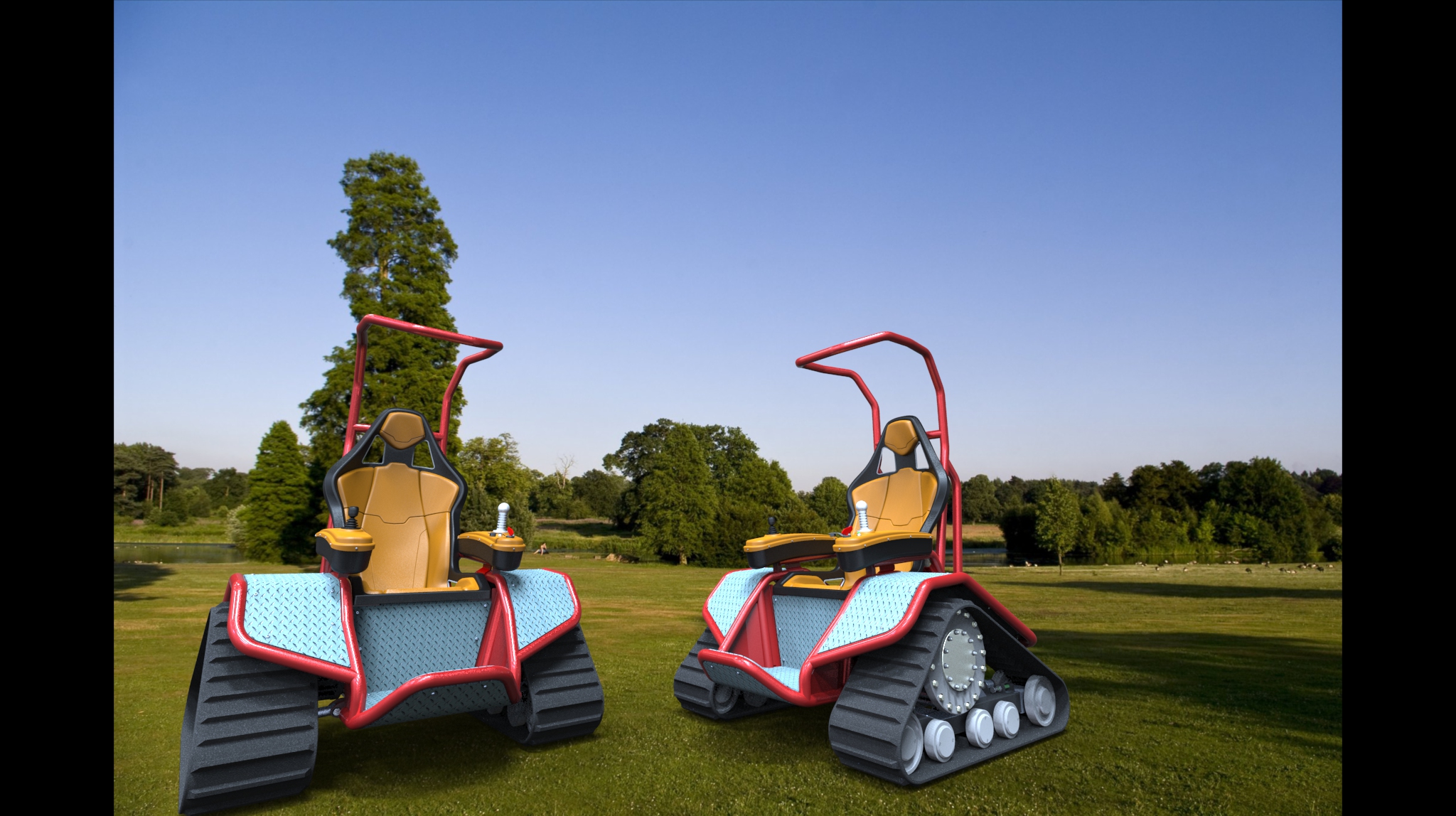 Ziesel全地形三角履带车模型3D图纸 x_t格式